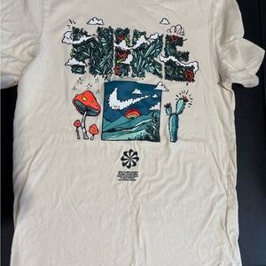 Nike Graphic Tee with Nature Design